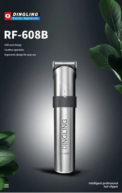 Dingling rf 608 B rechargeable with charge base Hair And Beard shaving machine