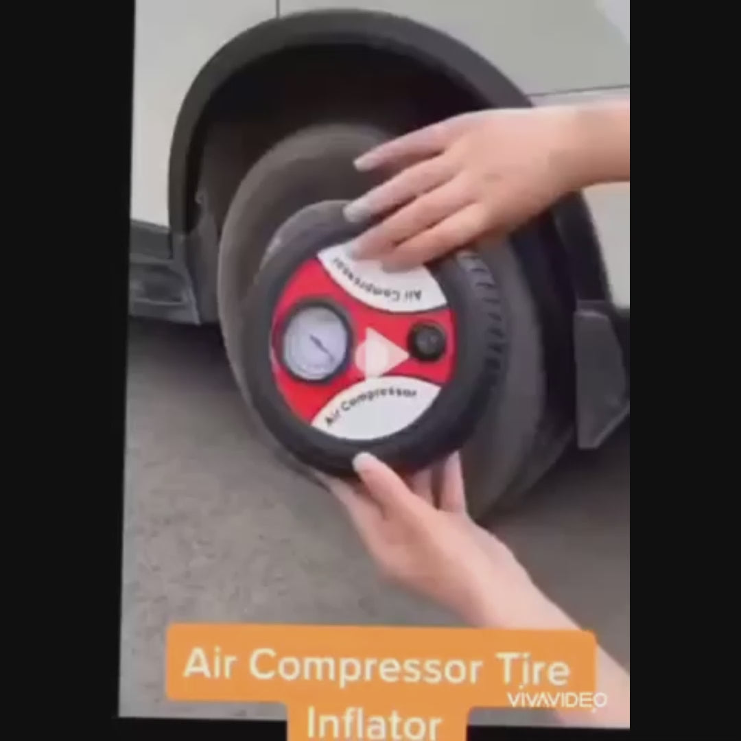 Portable Car Air Pump 260PSI DC 12V Electric Compressor Powerful Tyre Inflator For Car Truck SUV Motorcycle